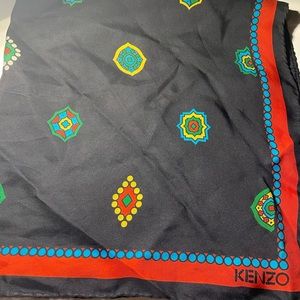 Kenzo Square scarf 57cm / 57 cm 23,5 / 23,5 inches